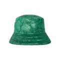 Gucci Metallic Jacquard Reversible Bucket Hat 'Green'