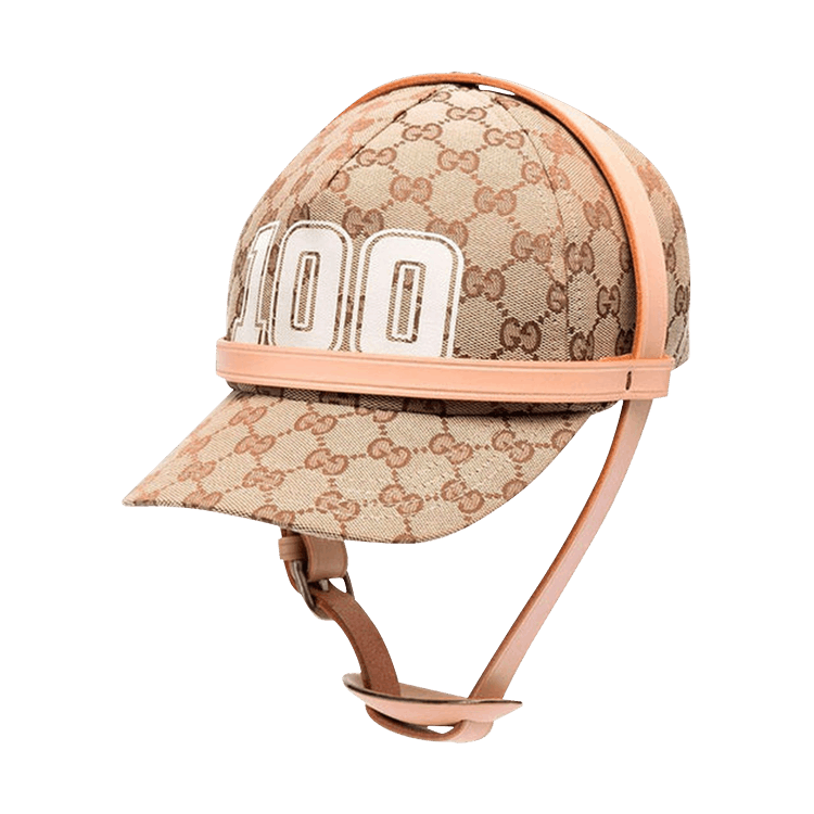 Gucci 100 Baseball Hat With Harness 'Brown'