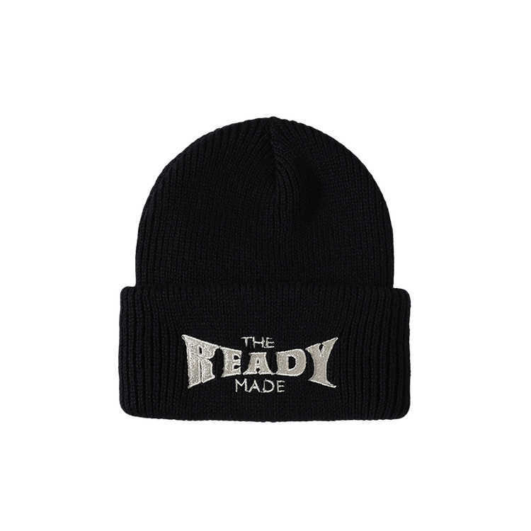 READYMADE Recycled Wool Knit Cap 'Black'