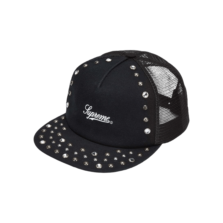 Supreme x b.b. Simon Studded Canvas 6-Panel 'Black'