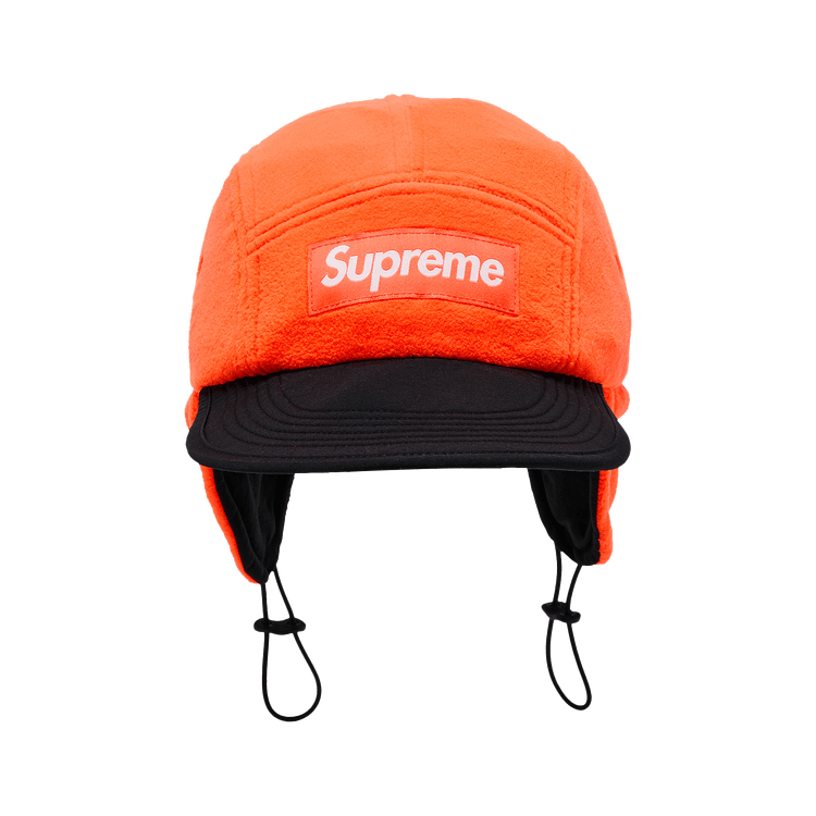 Supreme Polartec Earflap Camp Cap 'Orange'