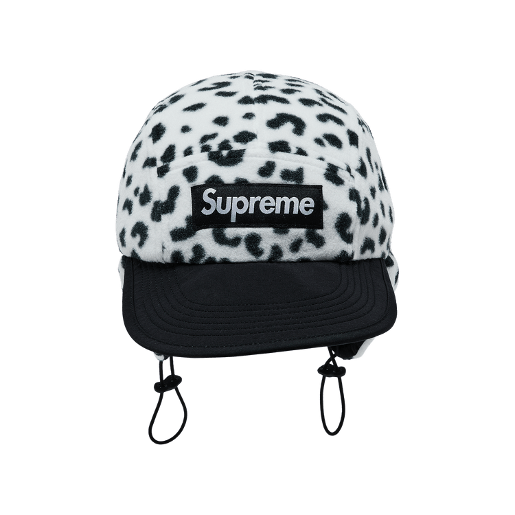 Supreme Polartec Earflap Camp Cap 'Leopard'