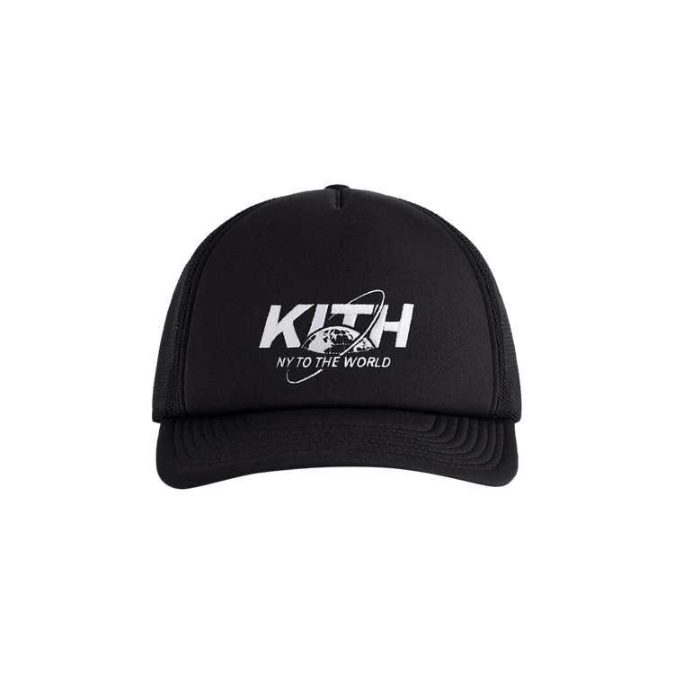 Kith NY to the World Nolan Trucker Hat 'Black'