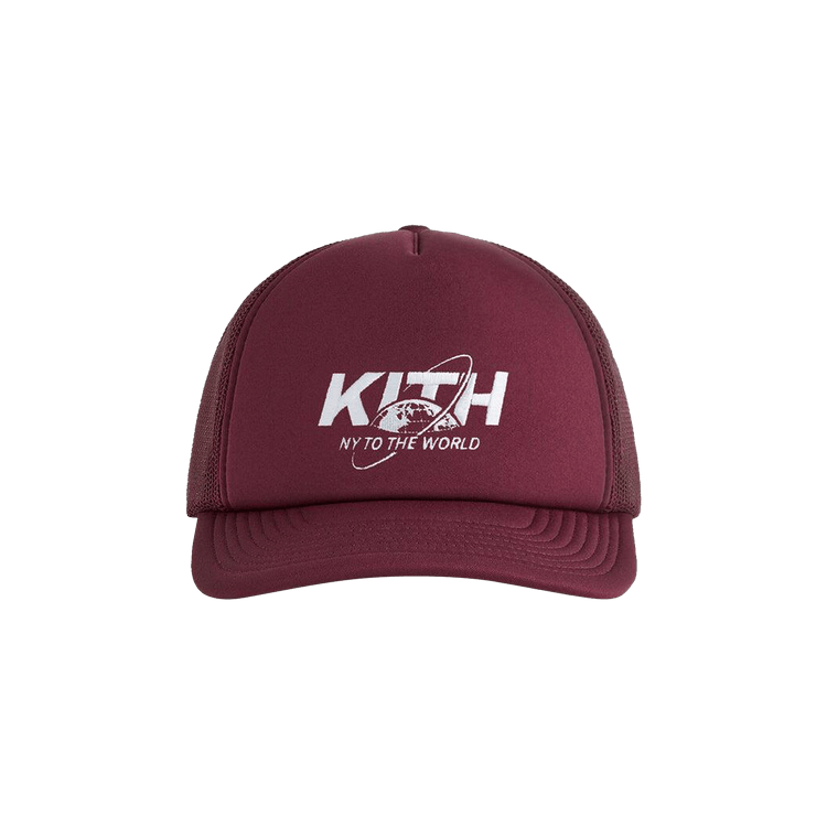 Kith NY to the World Nolan Trucker Hat 'Magma'