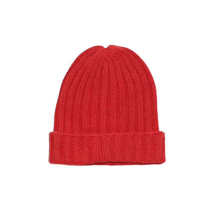 The Elder Statesman Ranger Beanie 'Persimmon'