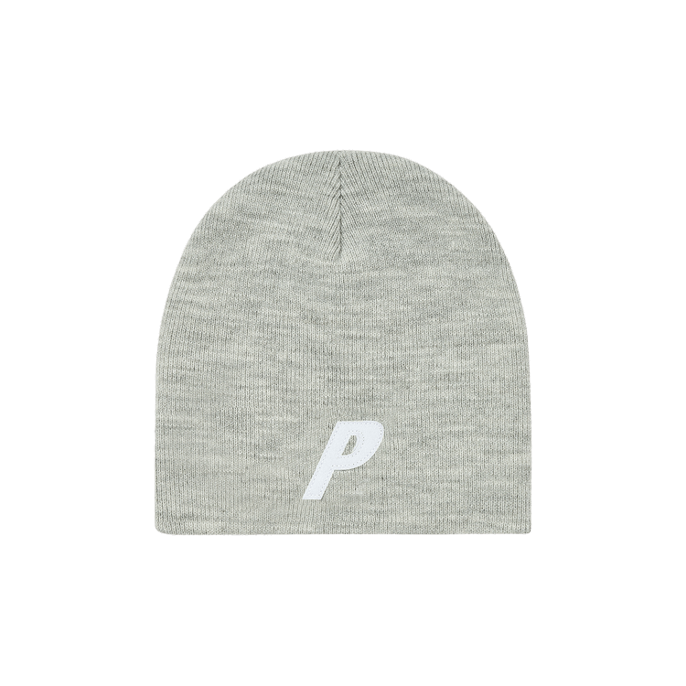 Palace P Nein Cuff Beanie 'Grey Marl'