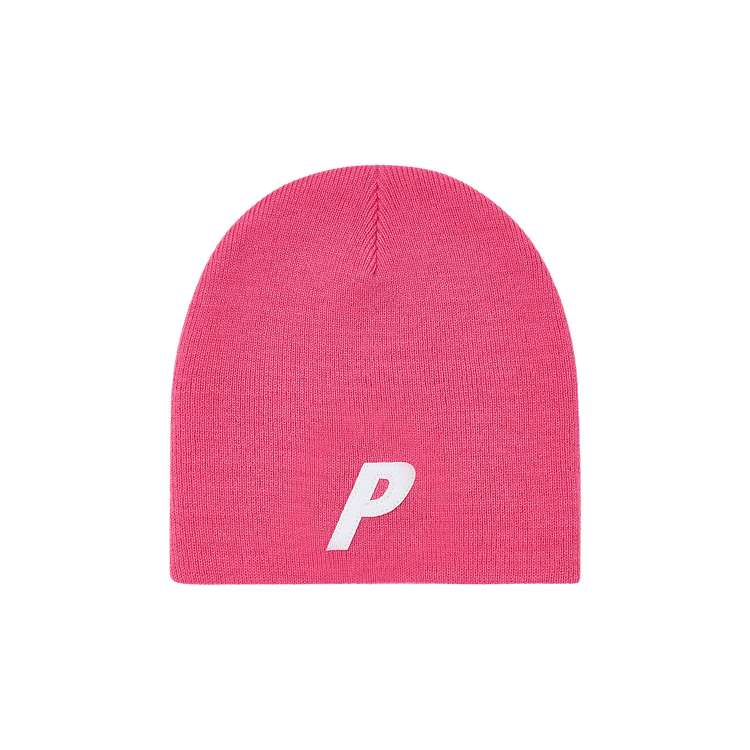 Palace P Nein Cuff Beanie 'Shock Pink'
