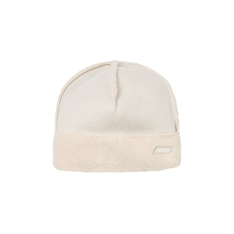 Palace Shearling Beanie 'Soft White'