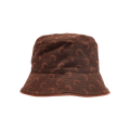 Marine Serre Moon Jacquard Twill Bucket Hat 'Brown'