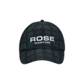 Martine Rose Nylon Cap 'Black/Tartan'