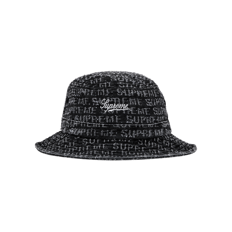 Supreme Needle Punch Denim Crusher 'Black'