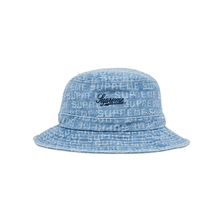 Supreme Needle Punch Denim Crusher 'Washed Blue'