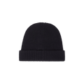 CELINE Triomphe Logo Flocked Beanie 'Black'