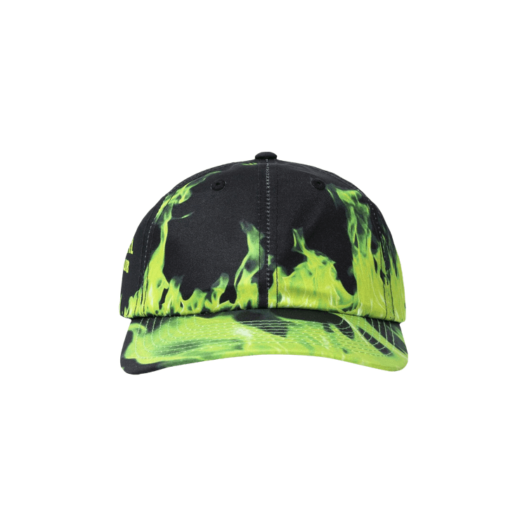 Anti Social Social Club A Green Flame Inside Cap 'Black'