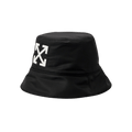 Off-White Arrow Embroidered Bucket Hat 'Black/White'