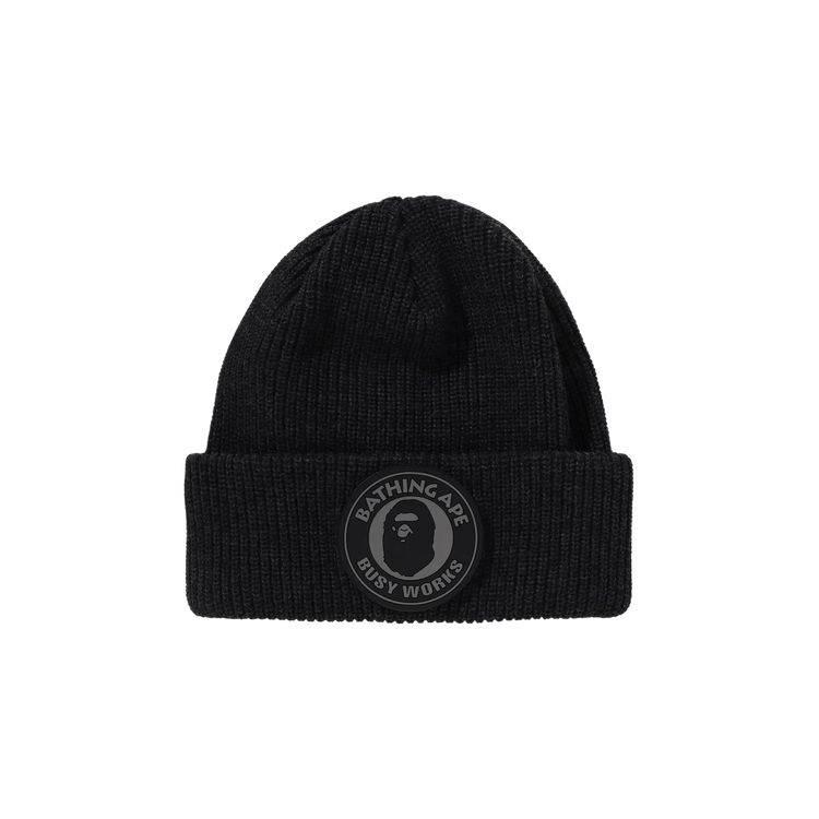 BAPE Busy Work Knit Cap 'Black'