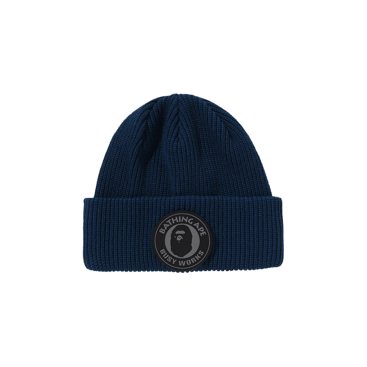 BAPE Busy Work Knit Cap 'Blue'