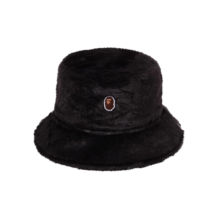BAPE Neon Camo Fur Hat 'Black'