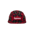 Supreme Lochcarron Camp Cap 'Red Plaid'
