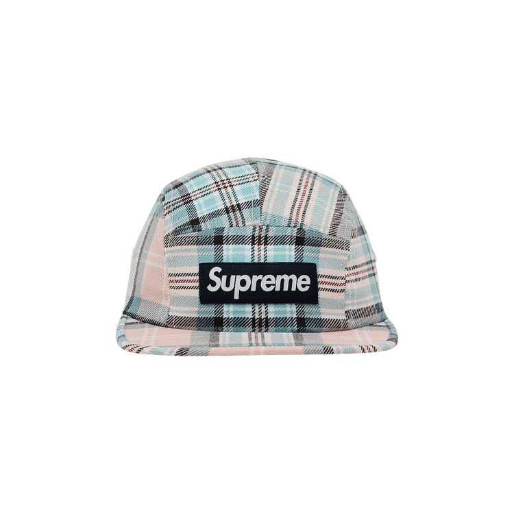 Supreme Lochcarron Camp Cap 'Rose Plaid'