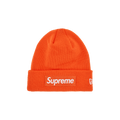 Supreme x New Era Box Logo Beanie 'Dark Orange'