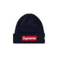 Supreme x New Era Box Logo Beanie 'Navy'