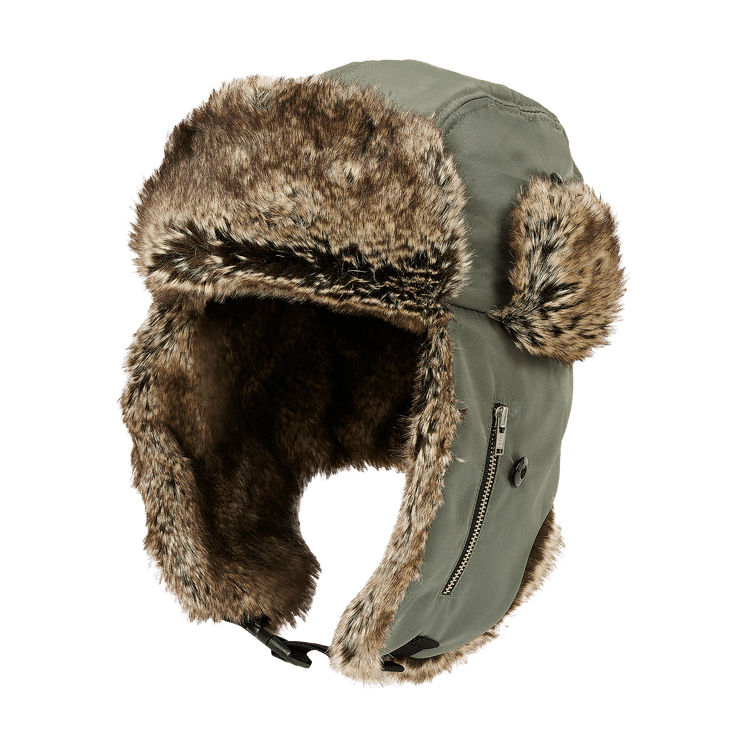 Palace P2B Reverso Fur Trooper 'Olive'