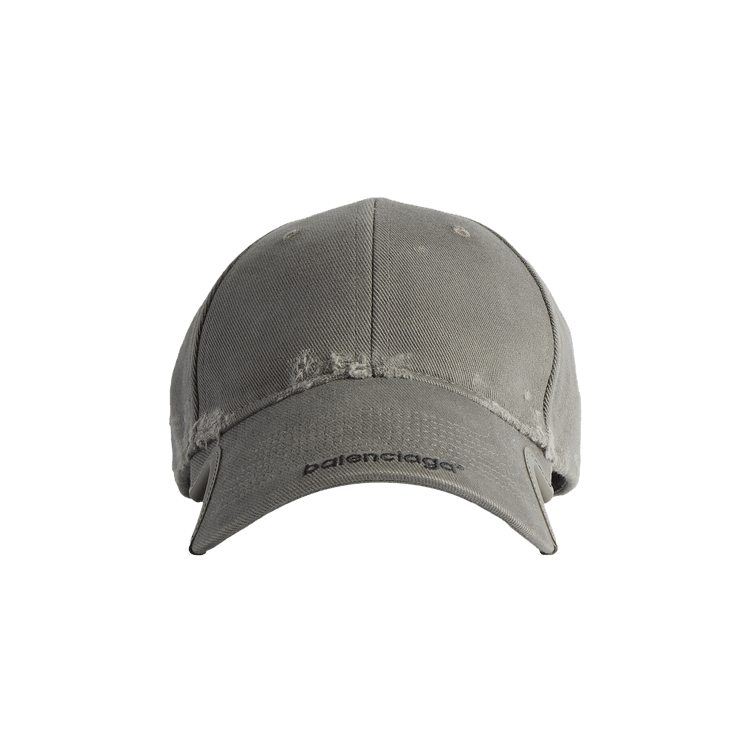 Balenciaga Logo Baseball Cap 'Smoked Grey'