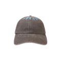 Pleasures Onyx Crown Washed Cap 'Brown/Blue'