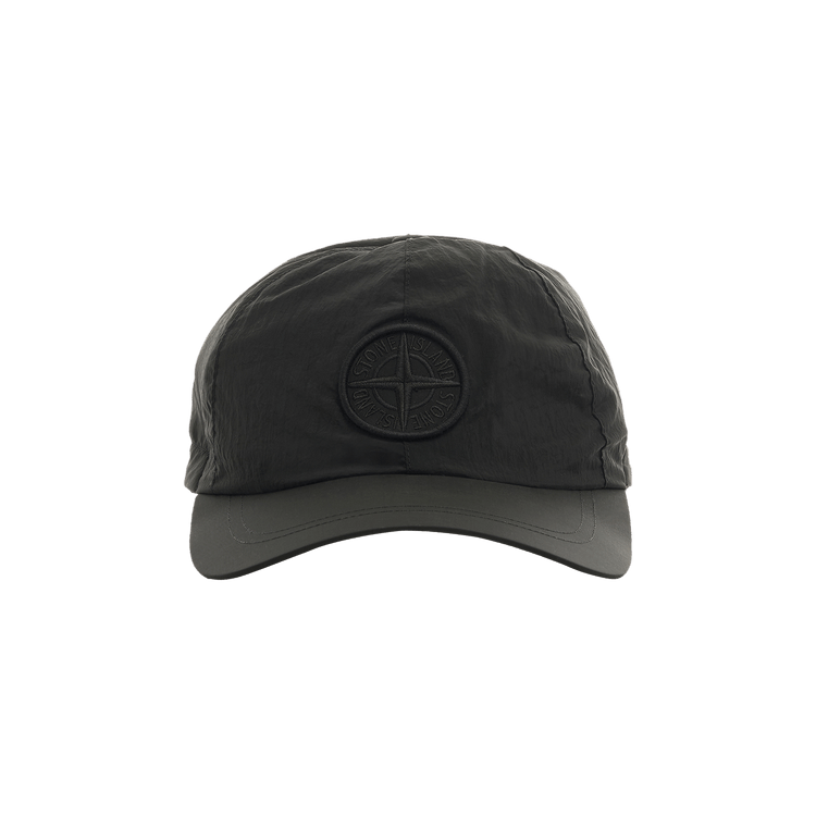 Stone Island 6 Panel Nylon Metal Cap 'Black'