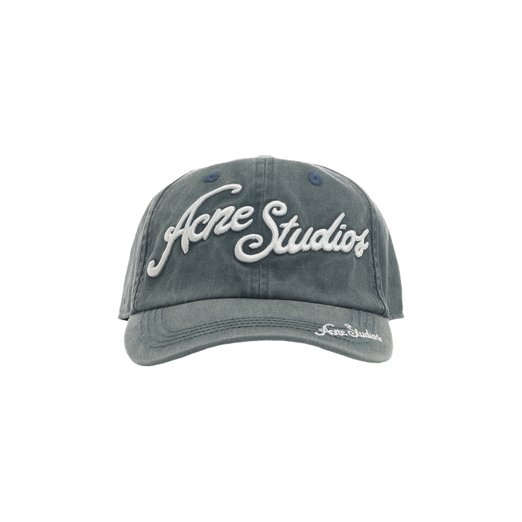 Acne Studios Logo Baseball Cap 'Faded Blue'