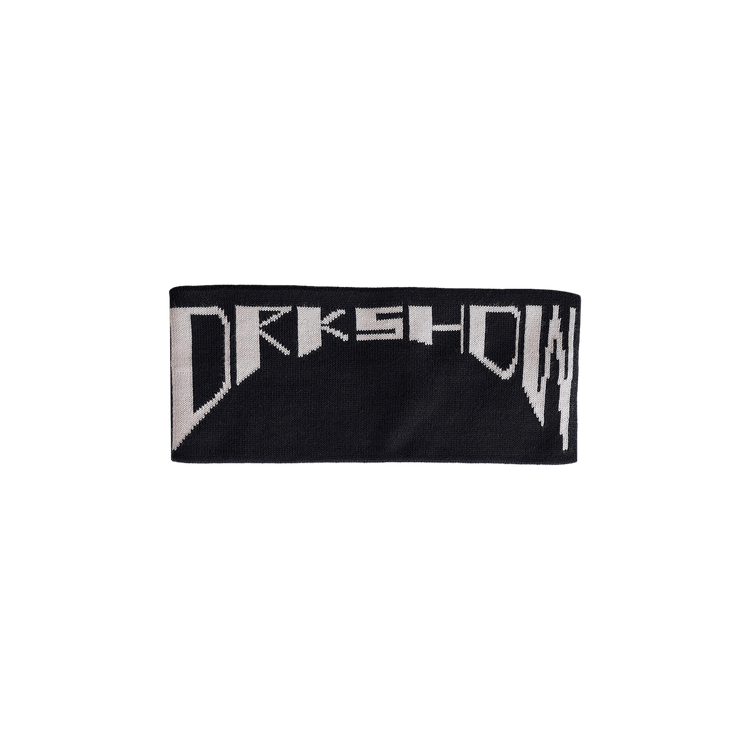 Rick Owens DRKSHDW Porterville Headband 'Black/White'
