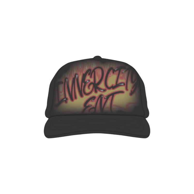 Honor The Gift Flames Trucker Cap 'Black'