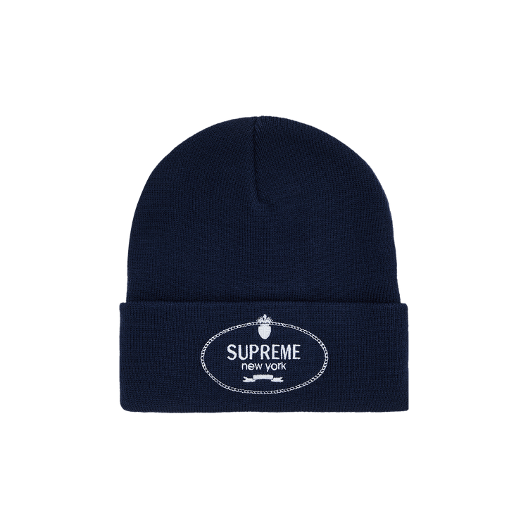 Supreme Crest Beanie 'Navy'