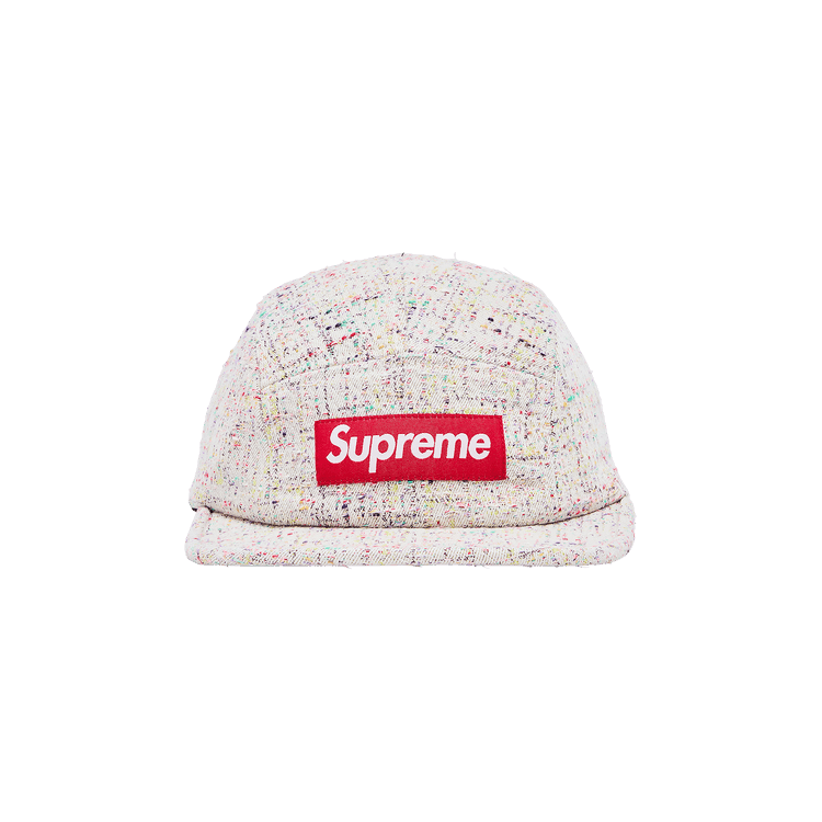 Supreme Denim Bouclé Camp Cap 'Natural'