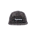 Supreme Denim Bouclé Camp Cap 'Black'