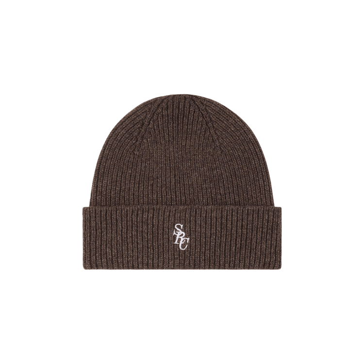 Sporty & Rich SRC Wool Beanie 'Chocolate'
