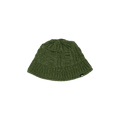 Stussy Cable Knit Bucket Hat 'Olive'