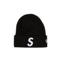 Supreme New Era S Logo Beanie 'Black'