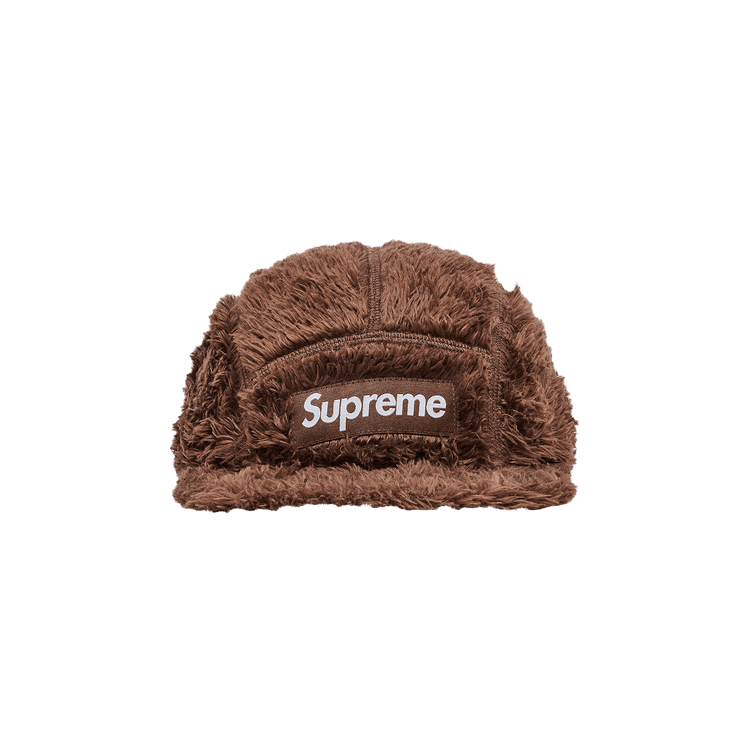Supreme Fuzzy Camp Cap 'Brown'