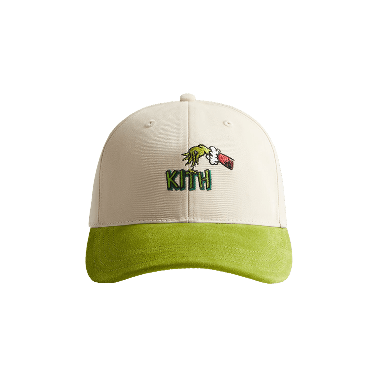 Kith x The Grinch Suede Brim Aaron Cap 'Matcha'