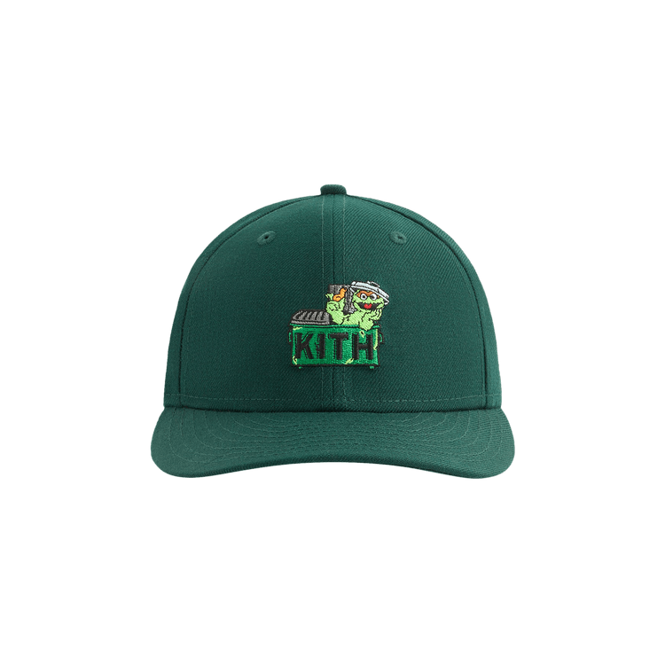 Kith x New Era x Sesame Street Oscar the Grouch 59FIFTY Low Profile Fitted Cap 'Stadium'