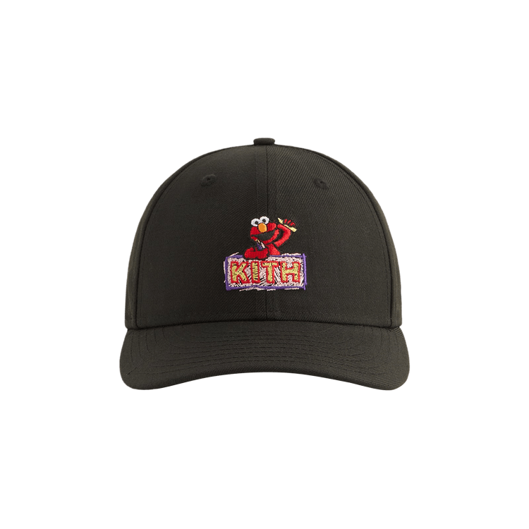 Kith x Sesame Street Elmo 59FIFTY Low Profile Fitted Cap 'Black'