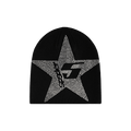 Sp5der Star Rhinestone Skully 'Black'