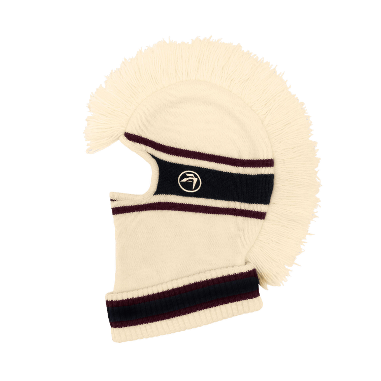 Ambush Fringe Knit Balaclava 'White'