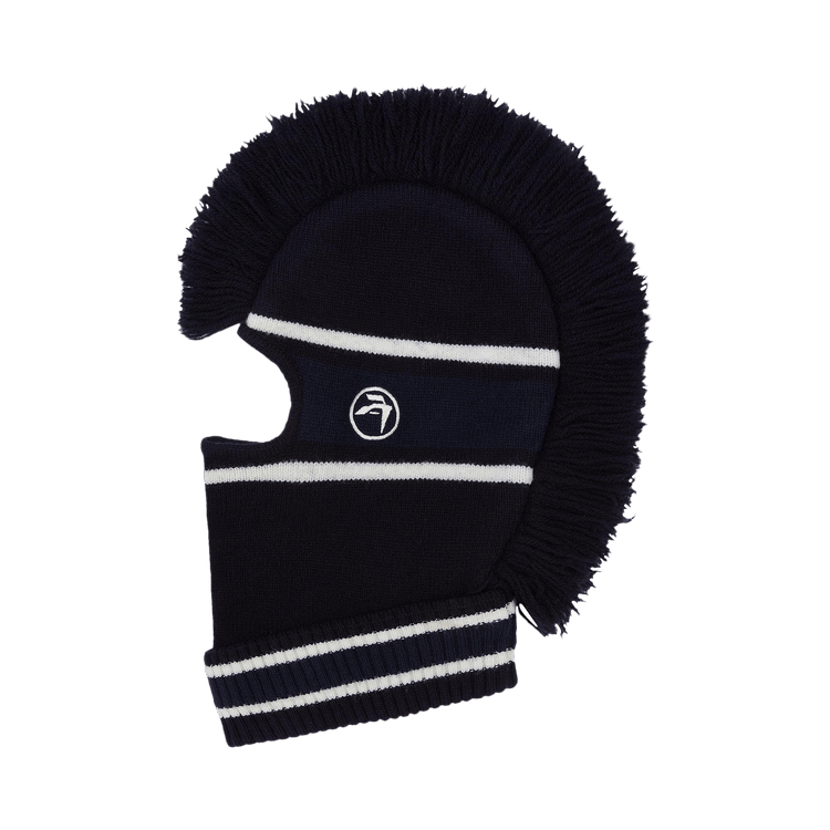 Ambush Fringe Knit Balaclava 'Blue'