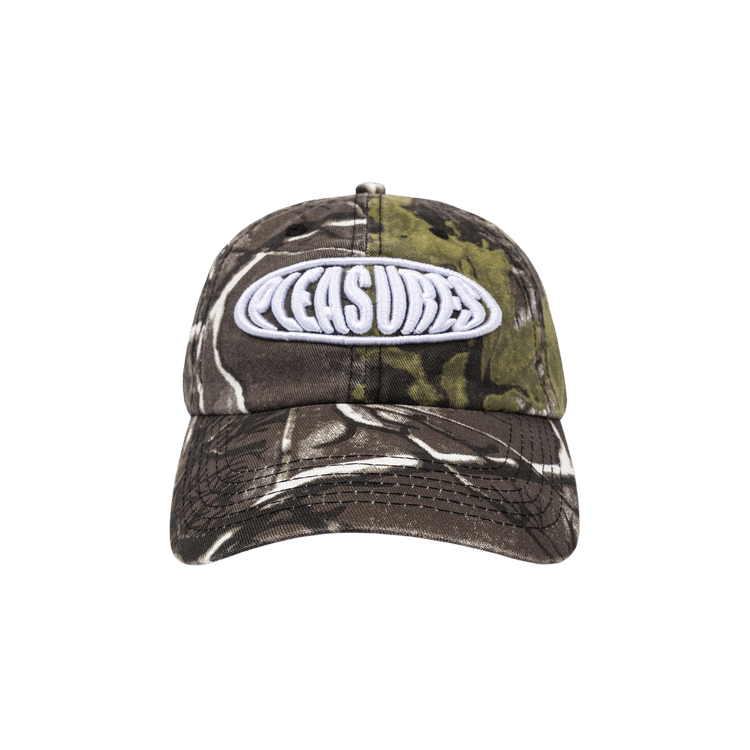 Pleasures Bubble Logo Polo Cap 'Camo'