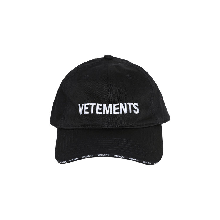 Vetements Logo Cap 'Black'