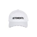 Vetements Logo Cap 'White'