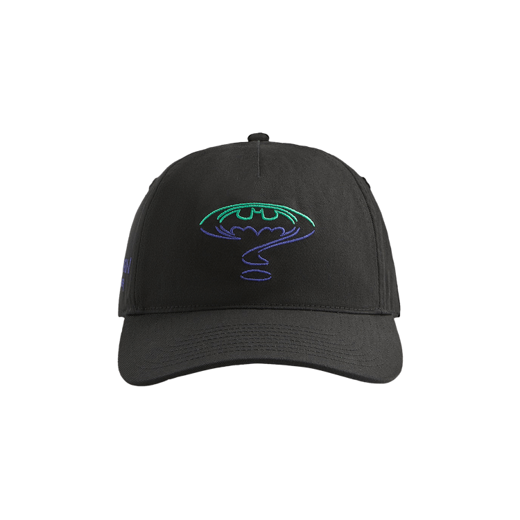Kith x Batman Riddle Twill Low Pinch Crown Snapback 'Black'